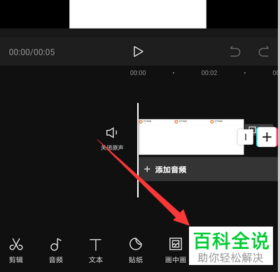 怎么编辑剪映中视频的显示比例