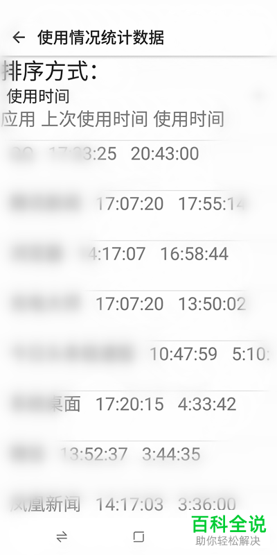 怎么查看手机应用使用情况统计数据