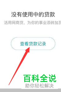 怎么查看支付宝贷款信息