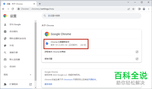 怎么查看Google Chrome软件版本