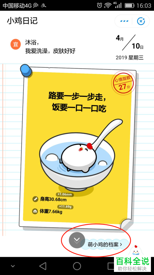 怎么查看支付宝蚂蚁庄园内的小鸡日记