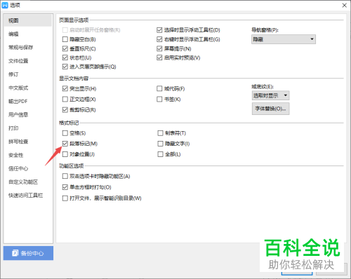怎么打开WPS2019的文字段落标记功能