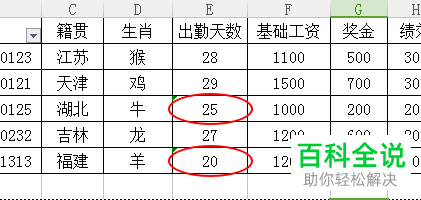 怎么对excel的不符合条件数据进行标识？