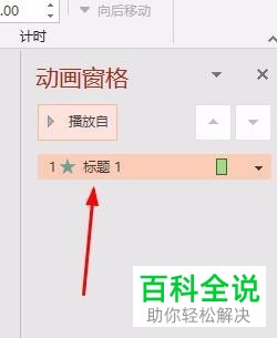 怎么打开PPT的动画窗格？