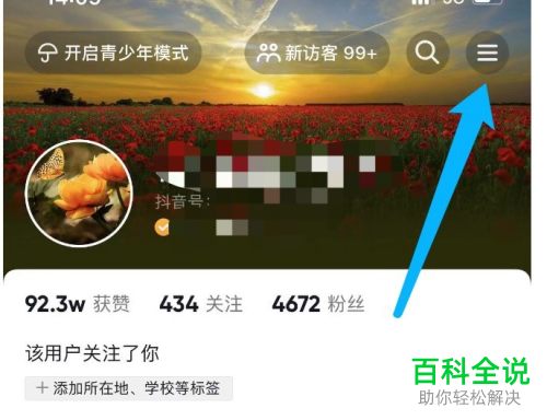 怎么打开抖音账号锁定保护