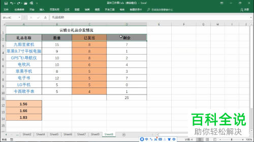 怎么对Excel表格中的数据进行筛选排序