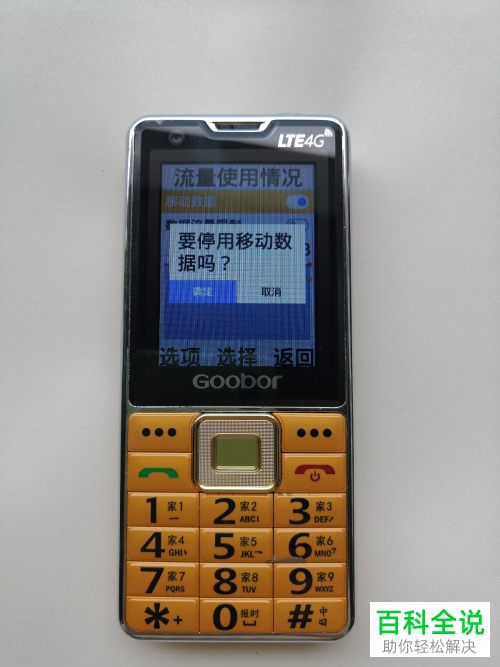 怎么关闭老年机的移动数据流量