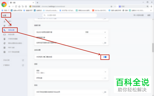 怎么给谷歌双核浏览器设置显示视频小窗口播放按钮