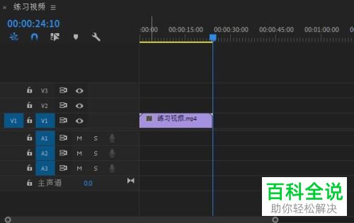 怎么给PR的源监视器插入素材