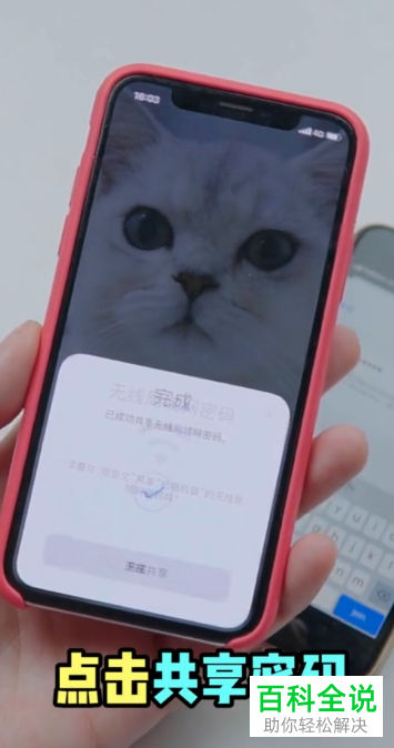 怎么共享iPhone苹果手机内的WiFi密码