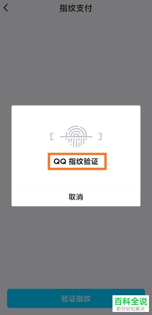 怎么给手机QQ钱包开启指纹支付