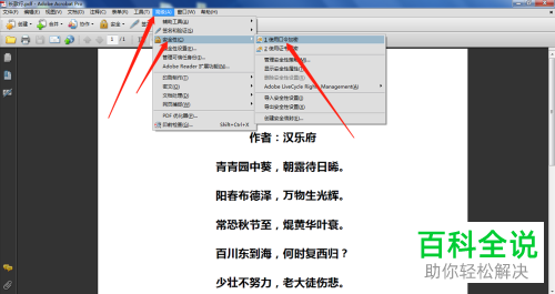 怎么给PDF文档加密