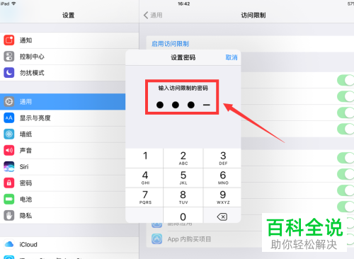 怎么给iPad平板电脑中的APP设置限制联网