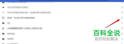 怎么管理mac版的chrome浏览器文件夹与网址