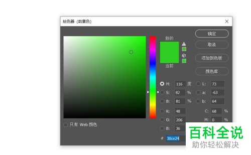 怎么解决PS拾色器窗口不显示颜色代码问题