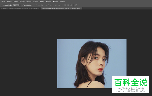 怎么利用Photoshop软件让图片变暗一些