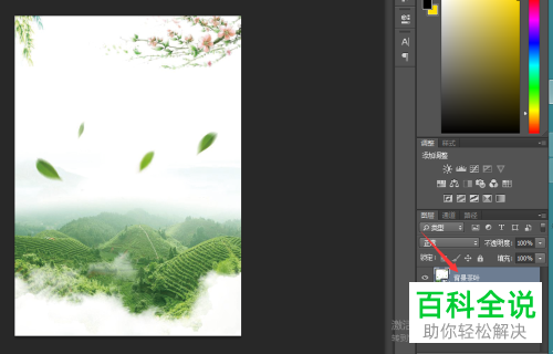怎么利用PS软件将图片的背景设置为透明