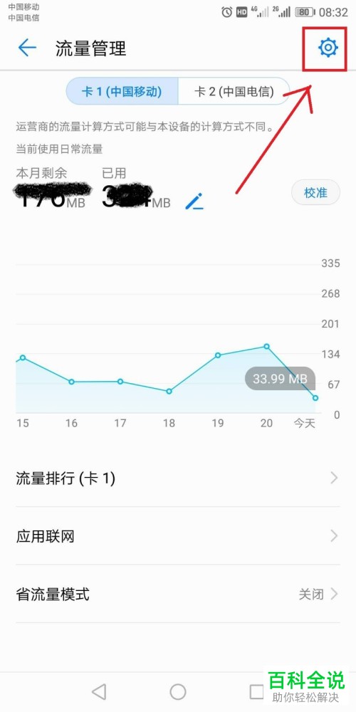 怎么设置华为手机中卡2的流量限额