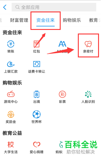 怎么使用支付宝的亲密付功能？
