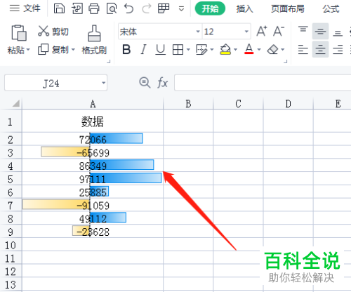 怎么设置Excel负值单元格填充颜色