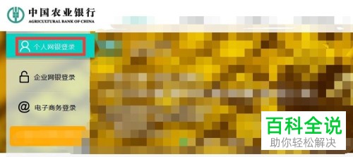 怎么使用电脑查询农业银行中的账户余额