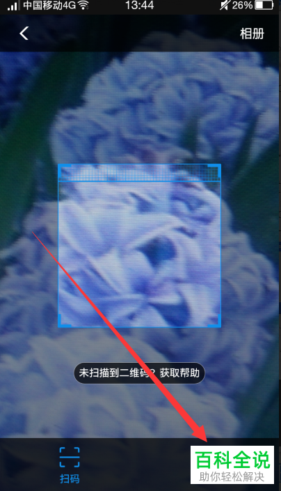 怎么使用手机支付宝中的扫一扫功能识别花名