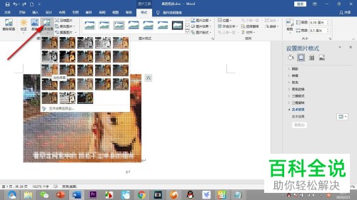怎么使用Word文档中的重置图片功能