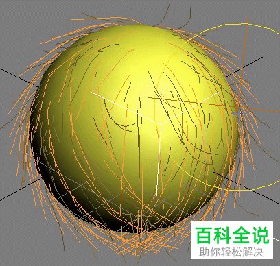 怎么使用3ds max中的(Hair和Fur)修改器进行毛发梳理