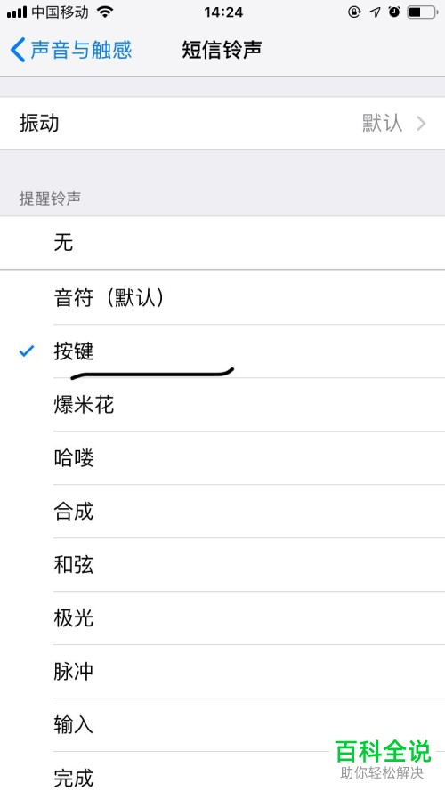 怎么设置和修改苹果手机iPhone的短信铃声