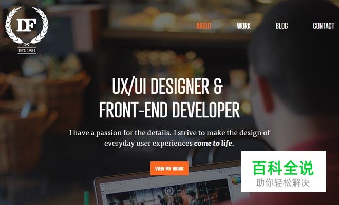 知名网站的首屏简洁设计趋势