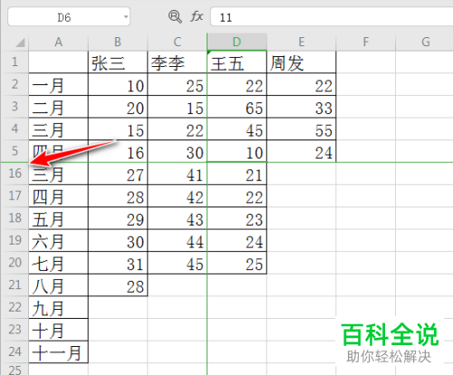 怎么用WPS冻结Excel文档窗格