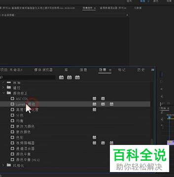 怎么一键更改电脑版PR中视频的颜色