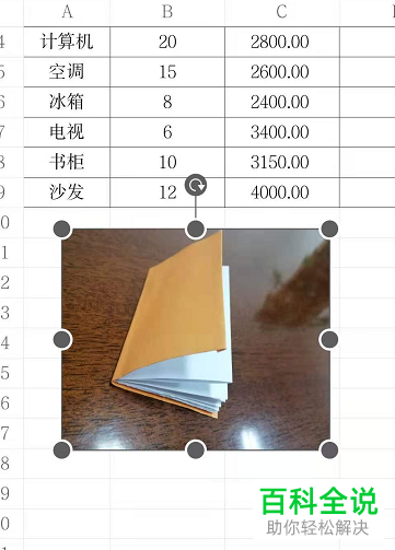 怎么用手机WPS在Excel文档中插入可移动图片