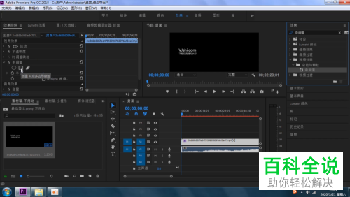 怎么用Pr软件去除视频或图片上的水印