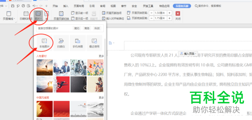 怎么在WPS文档中添加logo图片的页眉
