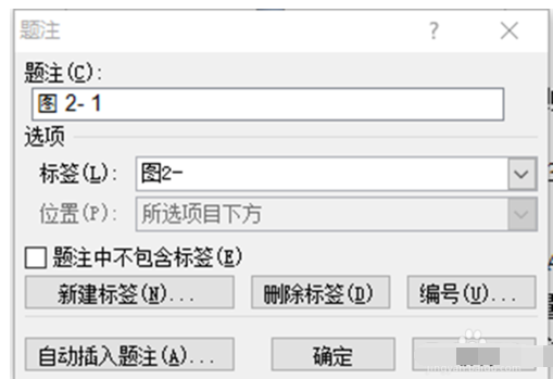 怎么在word中图片自动显示章节