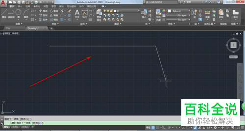 怎么在AutoCAD2019软件中制作平行线