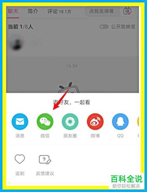 怎么在哔哩哔哩APP中创建放映室邀请好友一起观影