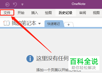 怎么在OneNote显示新页浮动按钮
