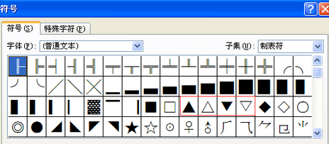 怎么在WPS表格中输入三角形