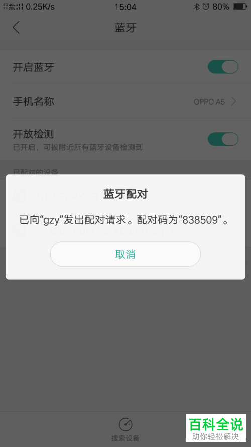怎么在oppo手机中通过蓝牙共享数据网络给苹果电脑？