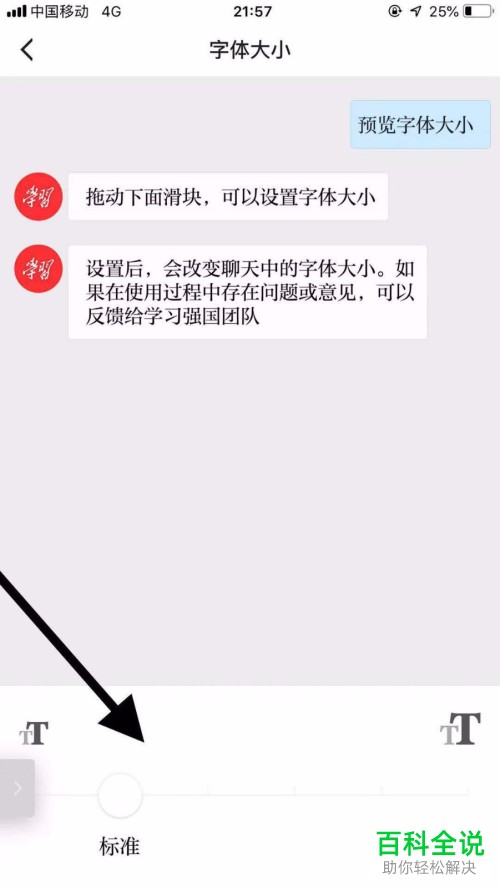 怎么在学习强国中设置字体的大小