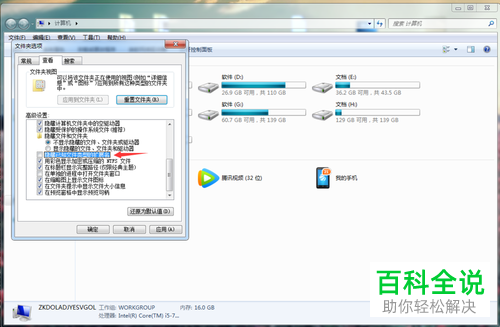 怎么在win7系统的电脑上使文件显示出扩展名？