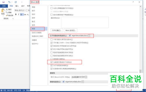 怎么在Word文档空格后添加下划线