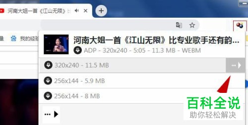 怎么在谷歌浏览器中下载网页视频