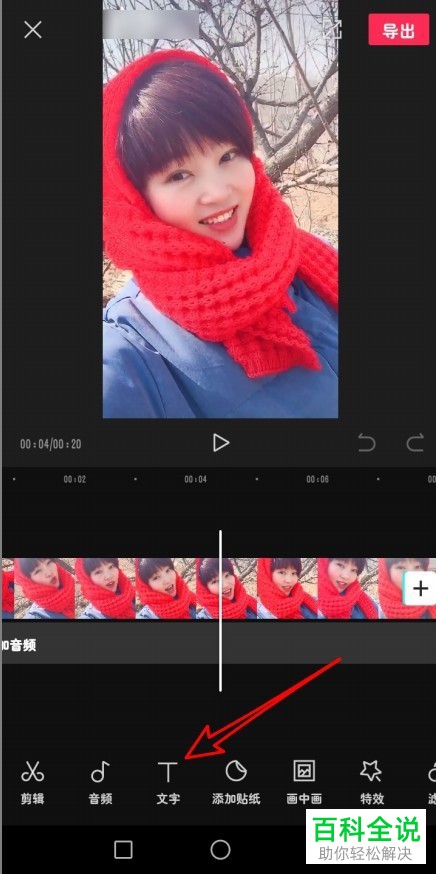 怎么在剪映APP中对视频字幕的位置进行设置