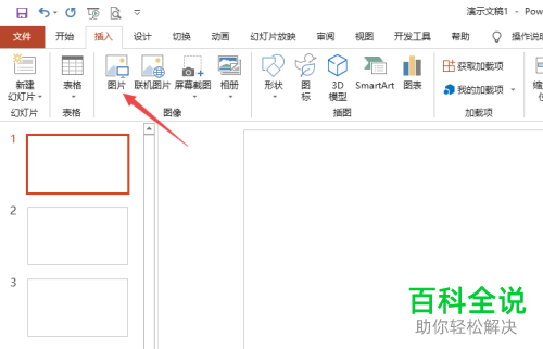 怎么在PPT中设置插入图片的版式