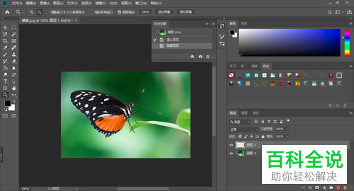 怎么在PS软件中给图片制作露水的水珠效果