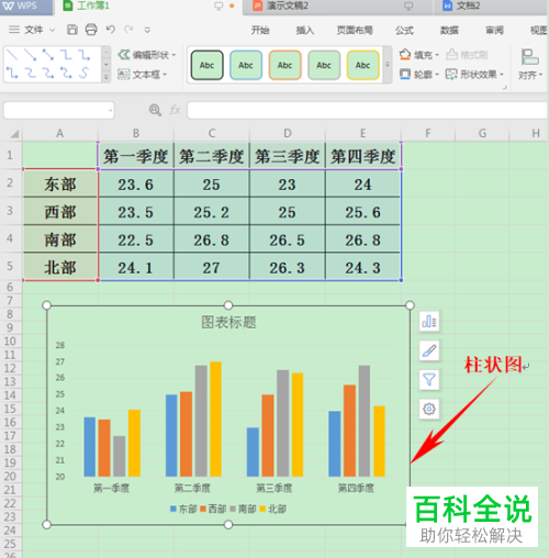 怎么在PPT中添加图表