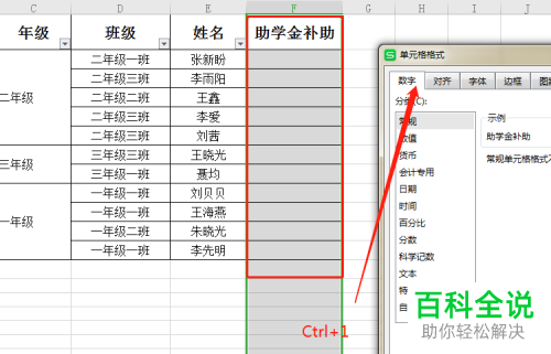 怎么在WPS表格中设置自定义格式快速录入